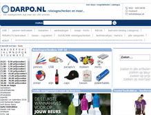Tablet Screenshot of darpo.nl